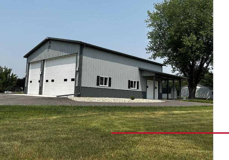 Custom Post-Frame Workshops and RV Storage Buildings