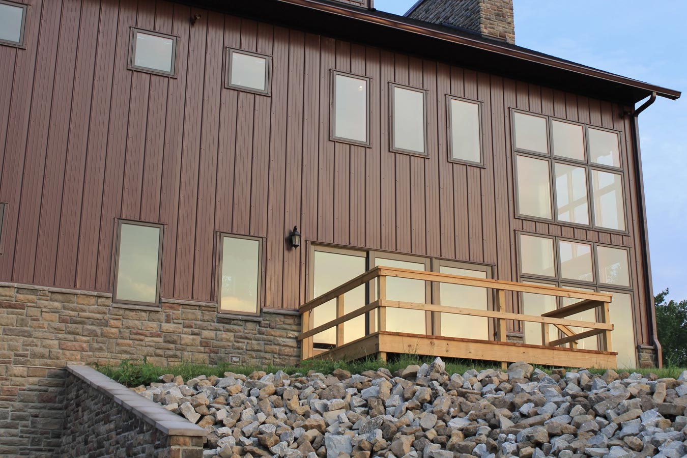 Pole Barn Home Exterior
