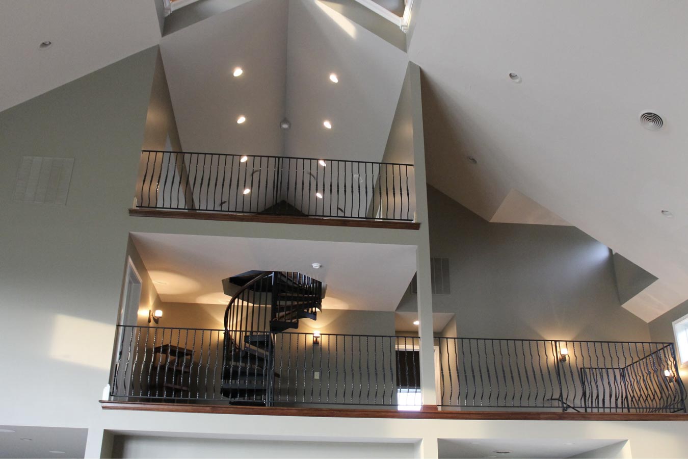 Three Level Pole Barn Home