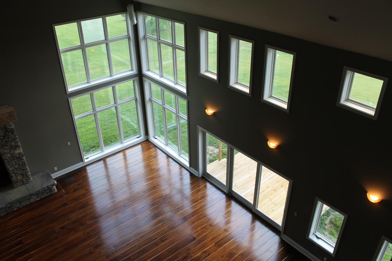 Pole Barn Home Loft View