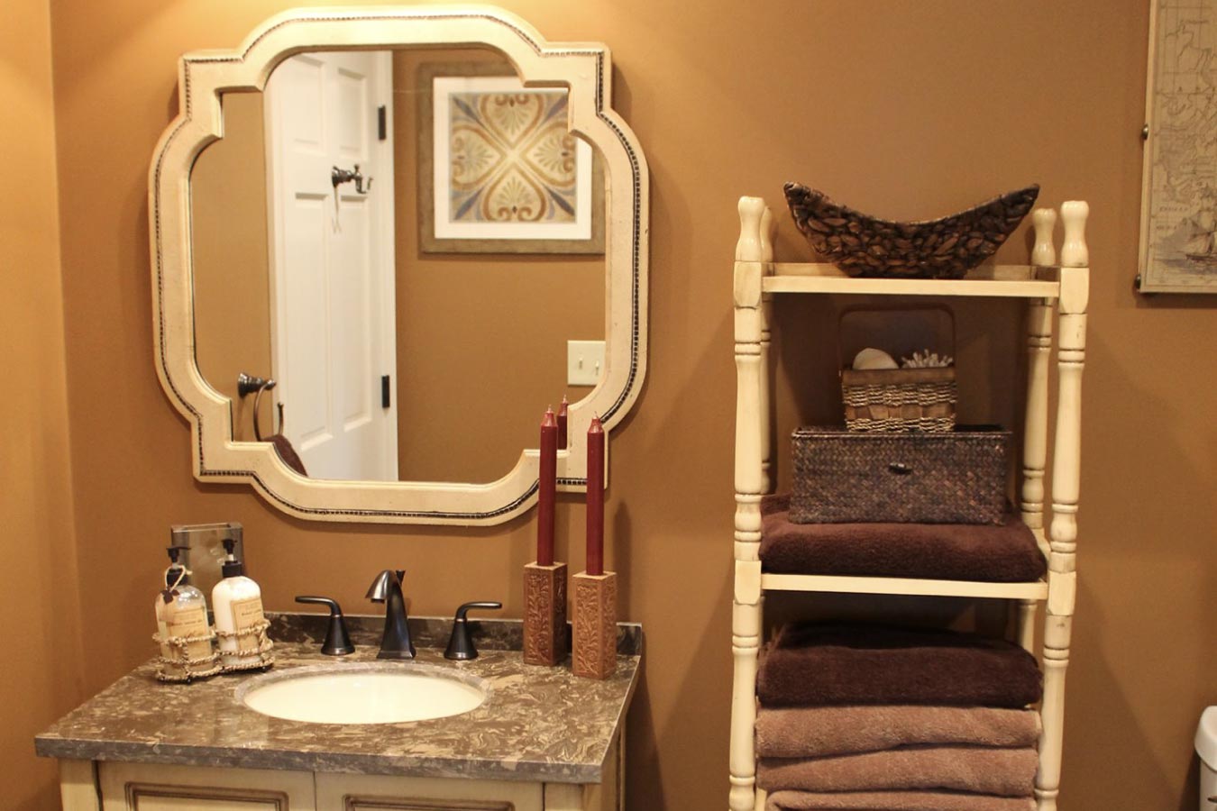 Pole Barn Home Bathroom
