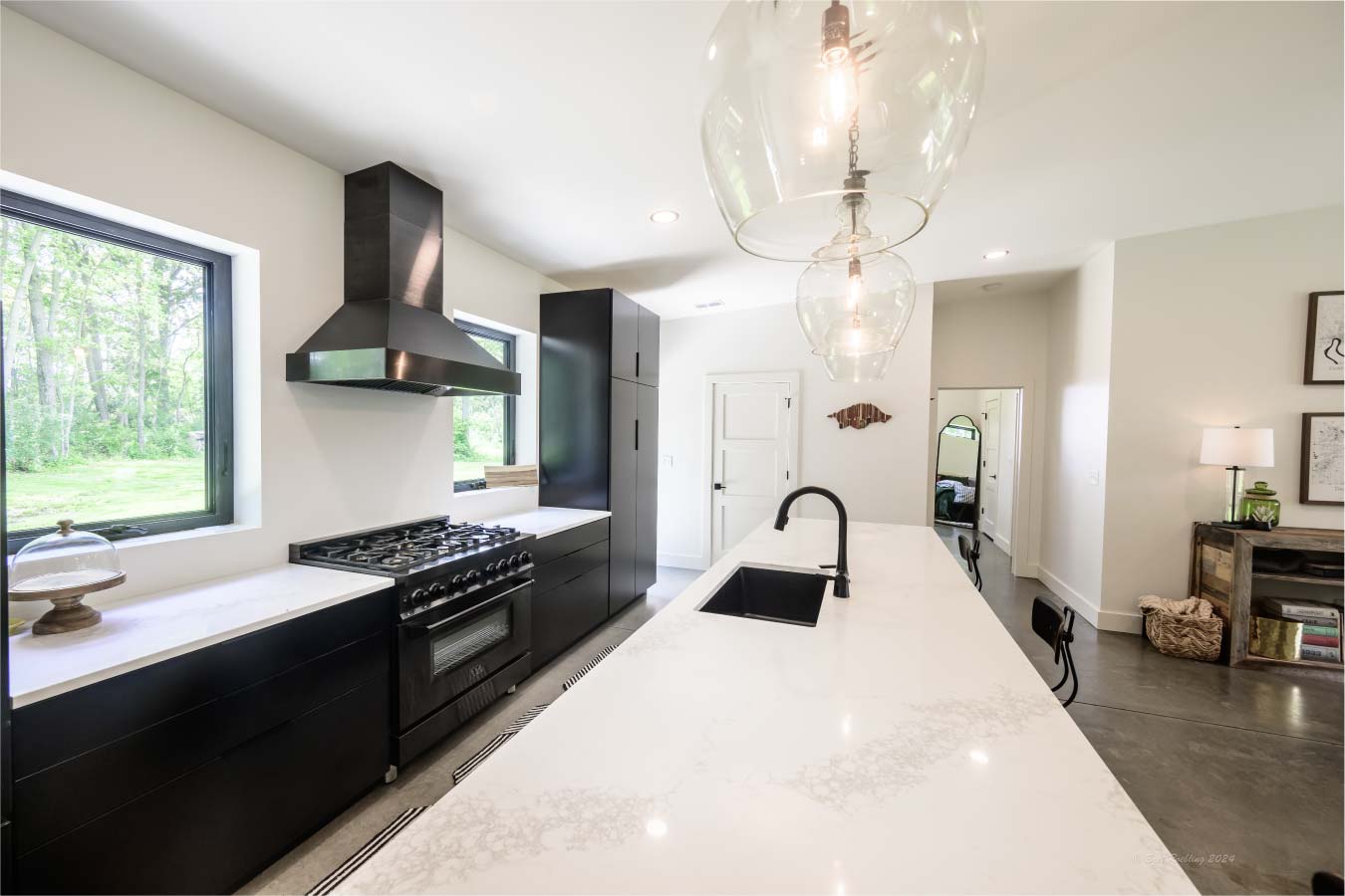Post Frame Kitchen Counter
