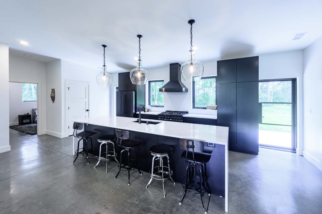 Post Frame Home Kitchen