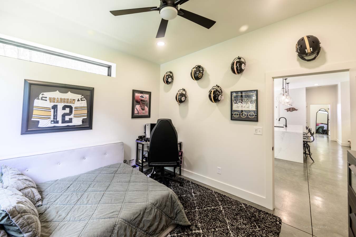 Pole Barn Home Bedroom