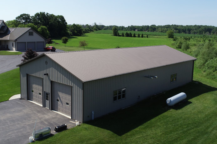 Dual Overhead Doors