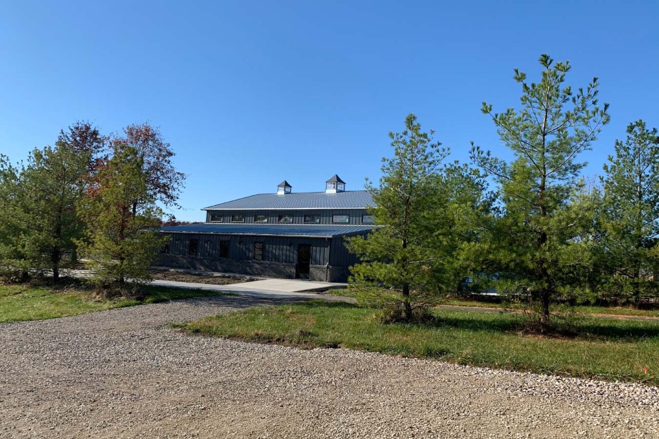 Charcoal Event Barn