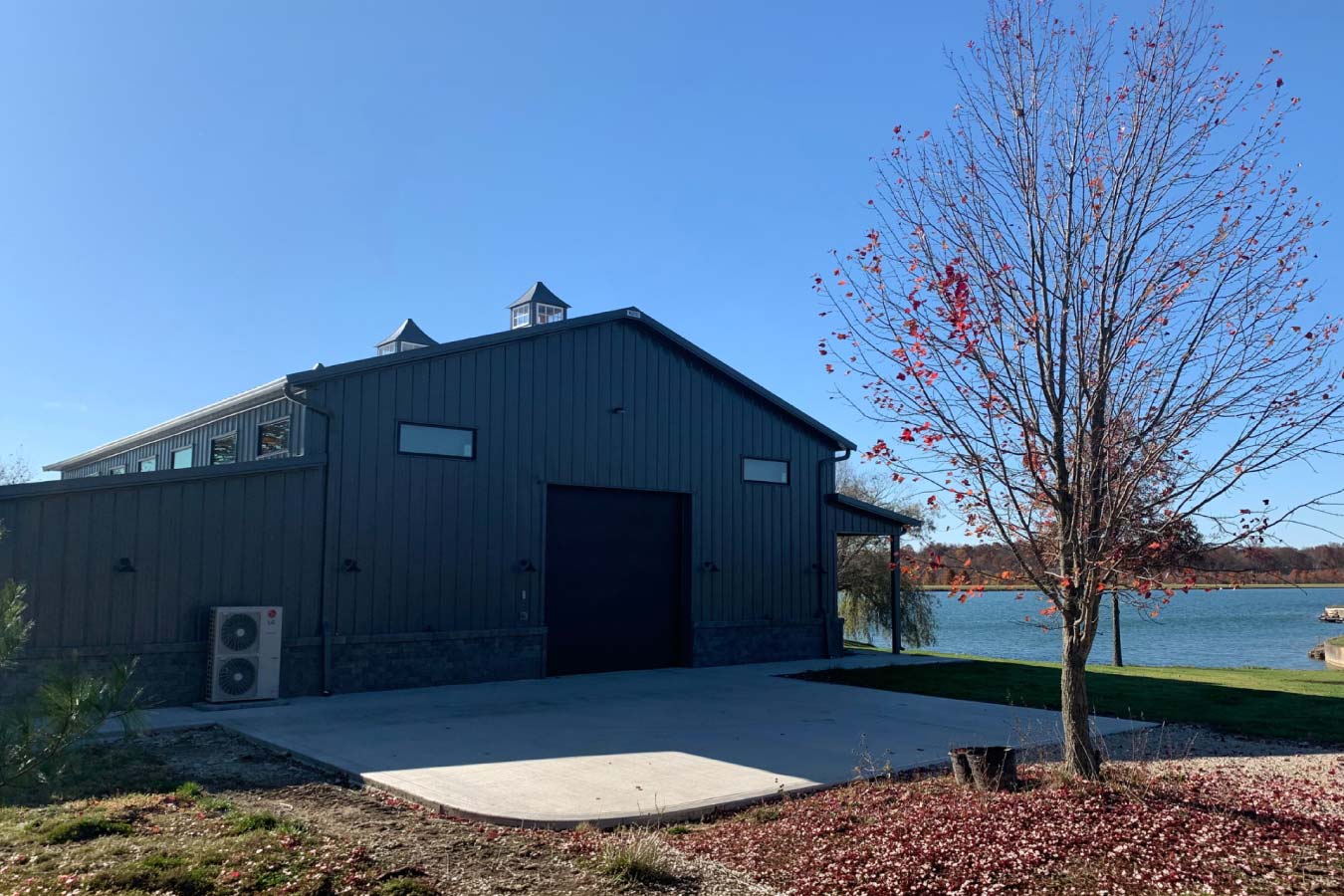 Pole Barn Entrance